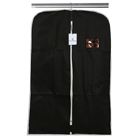 Kuber Industries Non Woven Coat Cover, Black: Amazon.in: Home & Kitchen