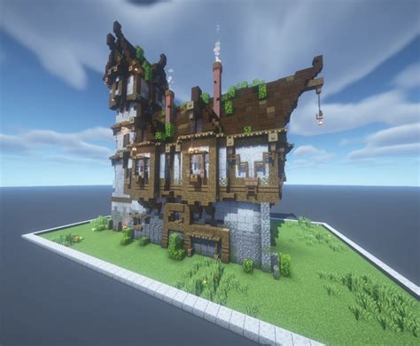 Image result for Gothic Cottage Minecraft Tutorial