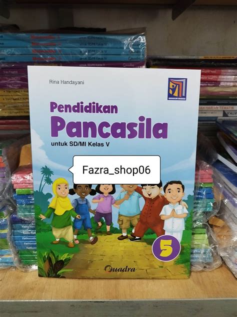 ORIGINAL Buku Pelajaran Pendidikan Pancasila PPKN sd mi kelas 1 2 4 5 ...
