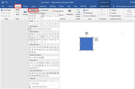 How to Create a Flowchart Using Word 的图像结果
