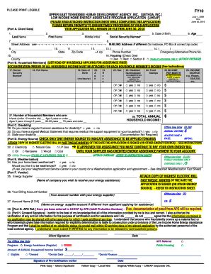 UPPER EAST TENNESSEE HUMAN DEVELOPMENT AGENCY, INC - Fill and Sign ...