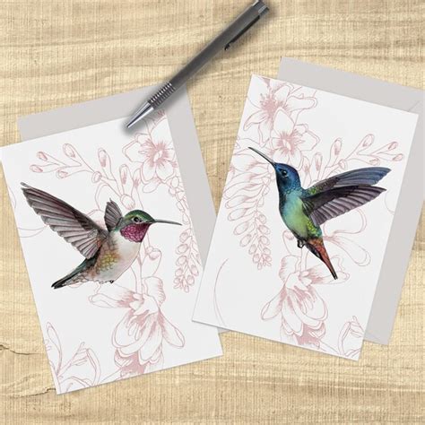 Image result for Hummingbird Card
