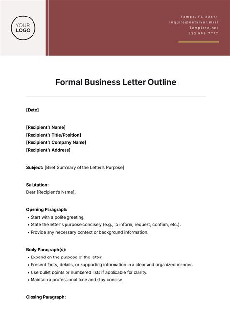 Professional Business Letter 的图像结果