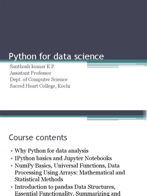 Image result for Python Programming Data Science PDF