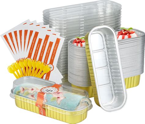 Disposable Aluminum Mini Loaf Pans With Lids at Clifford Ward blog