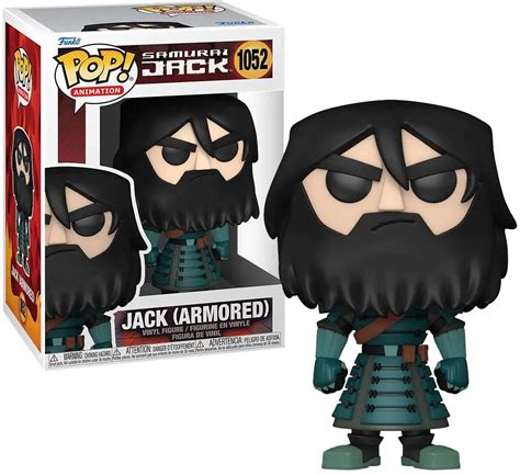 Funko Samurai Jack POP Animation Jack Armored Vinyl Figure 1052 No ...