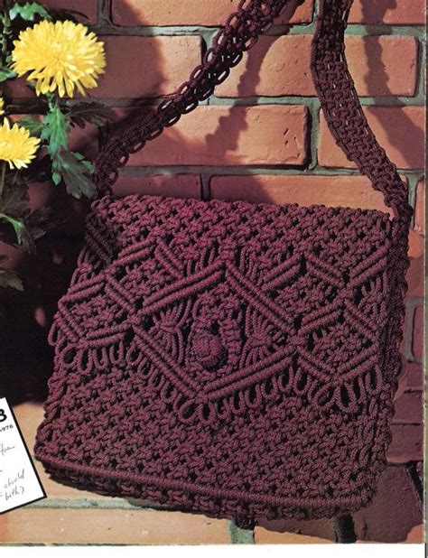Image result for Macrame Tutorial for Bags
