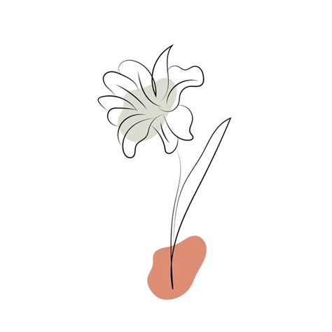 Image result for Minimalist String Drawing Flower