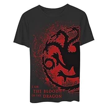The Entertainment Store Targaryen Sigil Game of Thrones Black Men's T ...