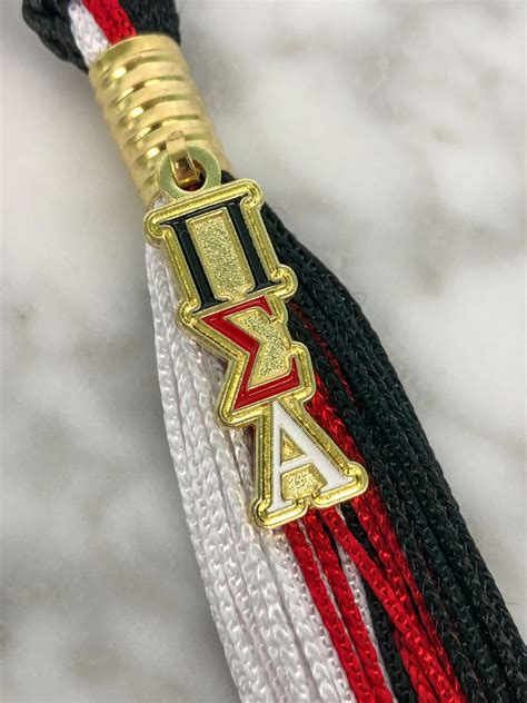 Pi Sigma Alpha Graduation Tassel & Charm | Printing Plus