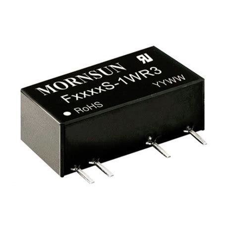 F0524S-1WR3 Mornsun 5V to 24V DC-DC Converter 1W Power Supply Module ...