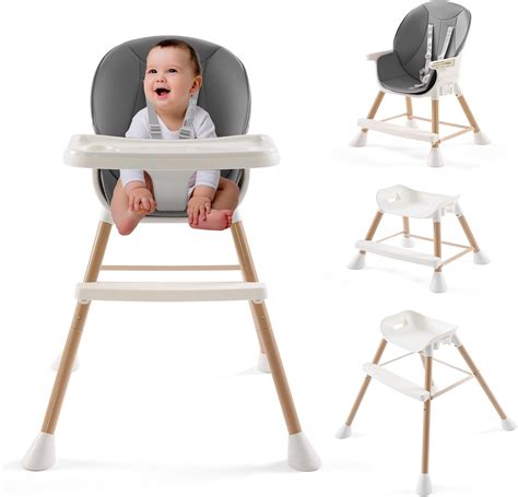 Amazon.com : High Chairs for Babies and Toddlers,6 in 1 High Chair ...