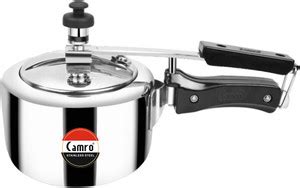 Camro Triply Steller Inner Lid Stainless Steel Pressure Cooker 1 L ...