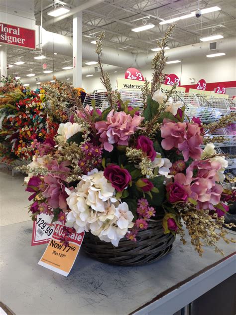 Handcrafted Floral Wreath by Debbie @ Michaels in Paramus, NJ