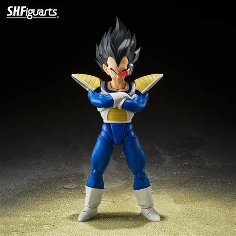 Dragon Ball Z S.H. Figuarts Action Figure Vegeta 24000 Power Level ...
