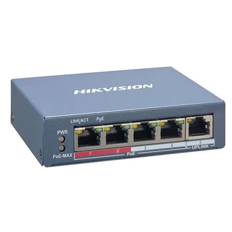 hikvision ds 3e1310p ei b 8 port fast ethernet smart poe switch in ...