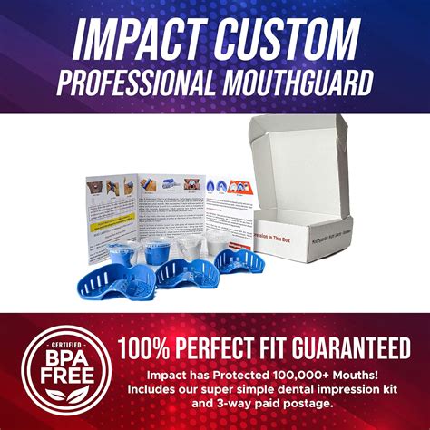 Buy Impact All Sports Mouthguard Lacrosse, Football, Hockey, Basketball ...