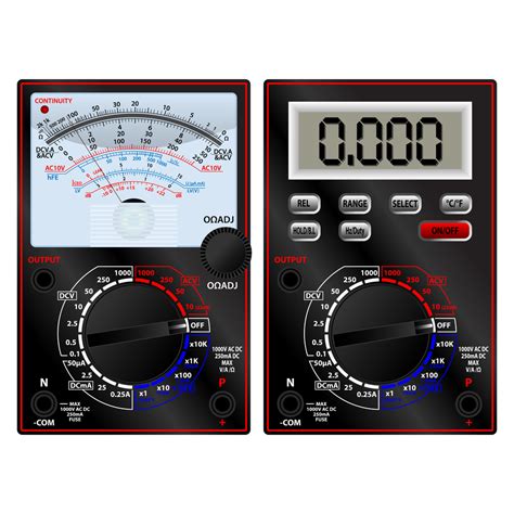Image result for Analog Multimeter vs Digital Multimeter