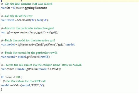 Image result for Var Grid Interactive Grid JavaScript