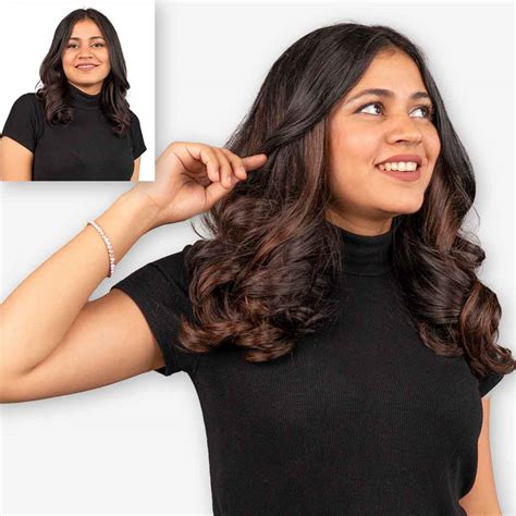 Barrel Brown Balayage | Seamless | 3 Piece Set Clip-In Hair Volumizer