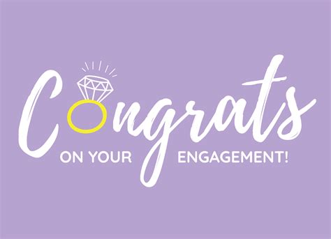 Congrats Engagement Images