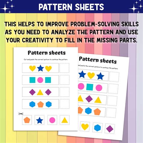 Image result for Pattern Matching Worksheets