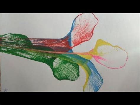 Thread Painting|thread art|easy drawing for kids|tutorial - YouTube | Easy drawings, Easy ...