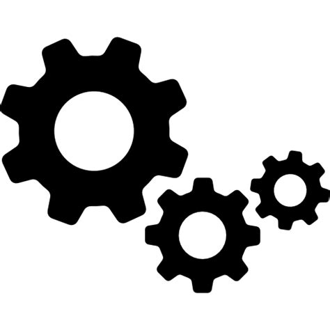 Settings - Free interface icons