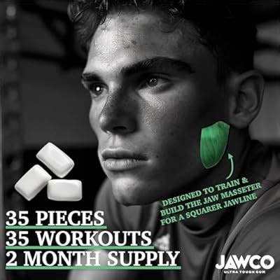 JAWCO Ultra-tough Jawline Chewing Gum Variety 4-Pack India | Ubuy