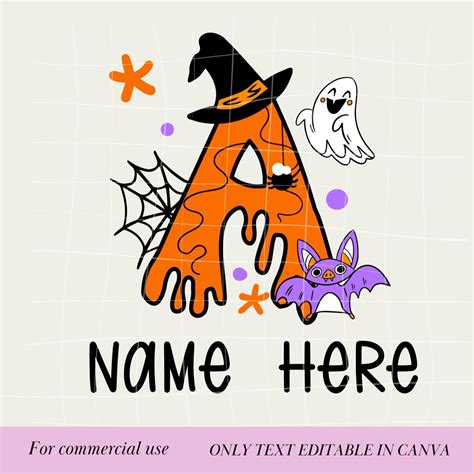 Halloween Letter Png Halloween Alphabet Printable Halloween Alphabet ...