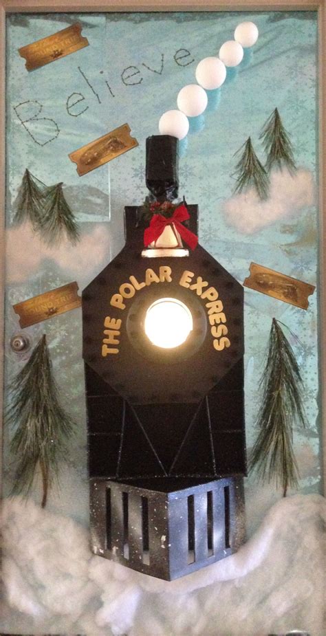 Door Decorating Ideas Polar Express