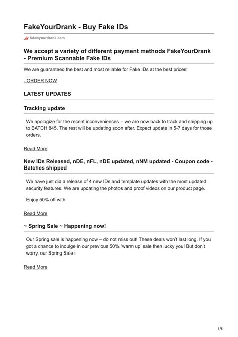 PPT - fakesyourdrank.com-FakeYourDrank - Buy Fake IDs PowerPoint ...