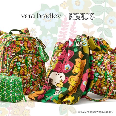 Vera Bradley | Introducing the Peanuts Garden Collection! Groovy blooms ...
