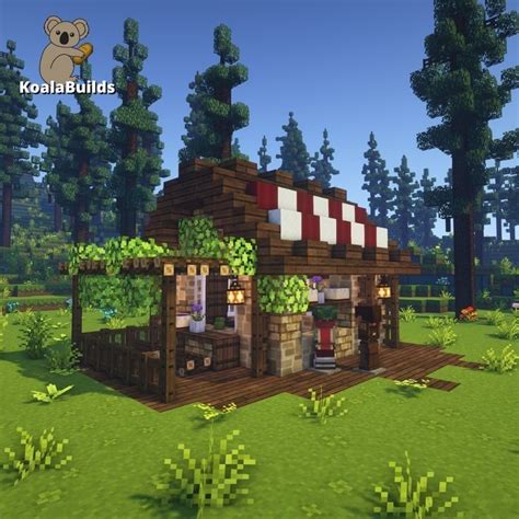 Image result for Cafe Minecraft Tutorial Easy