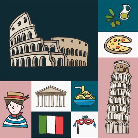 Italy | Premium Vector