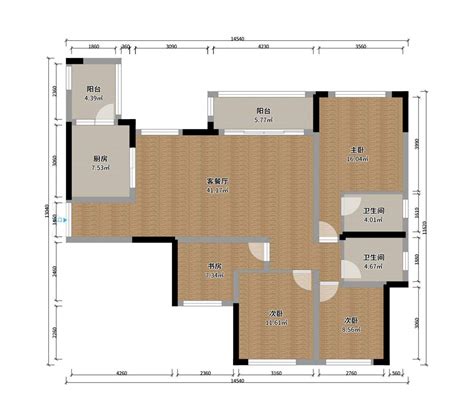 124平米三居室设计说明，9万元装修的现代风格有什么效果？-恒韵府装修 - 房天下装修知识