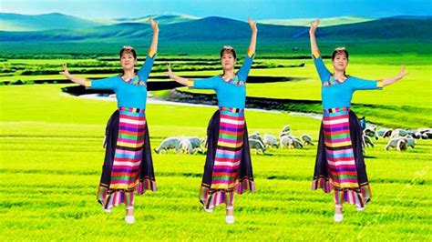 来自草原上的快乐！经典藏族剧目舞蹈《溜溜的康定溜溜的情》_腾讯视频