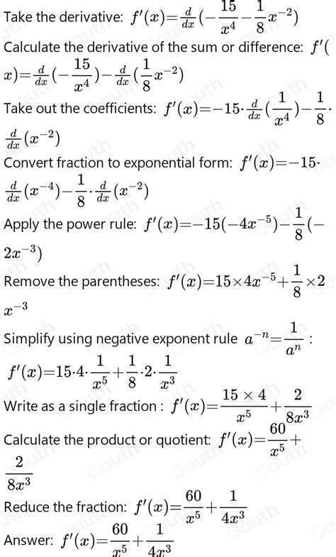 Image result for Derivative Using Power Rule