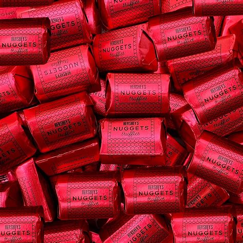 HERSHEY'S NUGGETS Bulk Pack, Dark Chocolate Truffles Candy, 2 Pounds ...