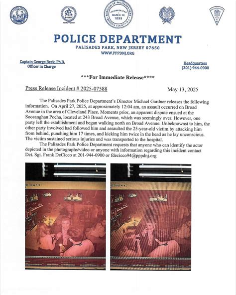 Palisades Park PD (@palisadesparkpolice) • Instagram photos and videos