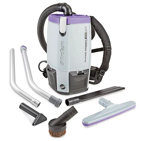 ProTeam® Industrial Backpack Vacuum - 6 Quart H-6460 - ULINE