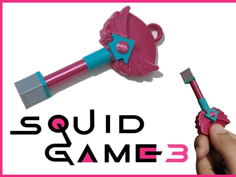 Squid Game 3 Keys by Benchymaker MakerWorld: Download Free 3D Models