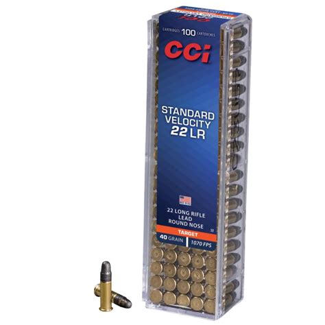 CCI .22LR SV 40gr.LRN, 16,95