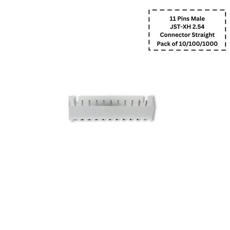 Male/Female JST-XH 2.54 Connector Straight - Find Cables Online
