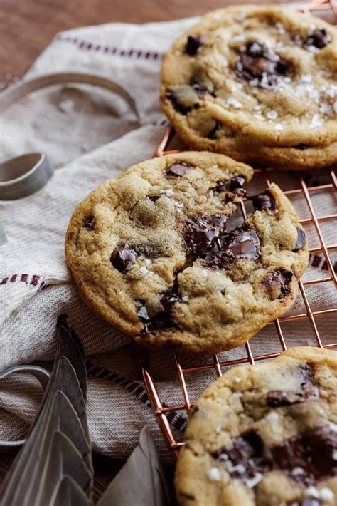Duck Fat Salted Chocolate Chip Cookies | Peak to Plate