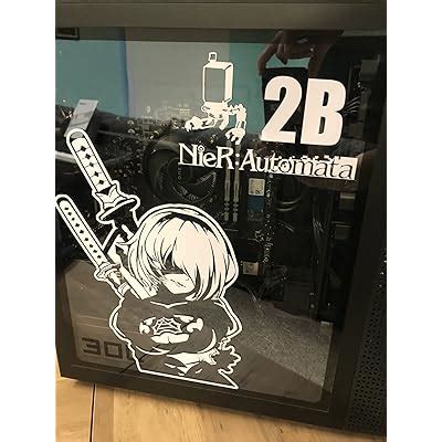 Tensuka NieR:Automata PC Case Decor Stickers - Anime Vinyl India | Ubuy
