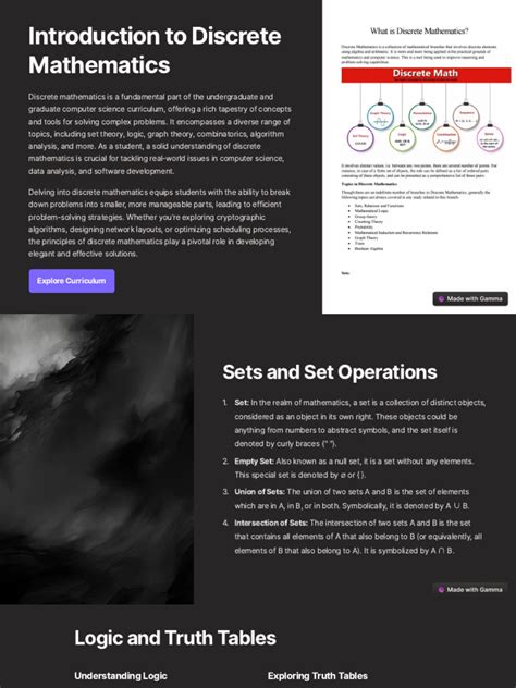 Discrete Math Tutorial 的图像结果