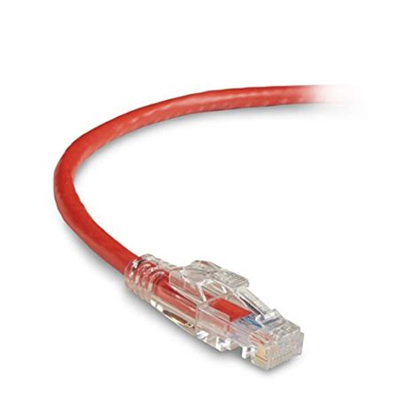 TAA GIGATRUE 3 CAT6 550-MHZ Patch Cable (UTP), Lockable, Slimline, RED ...