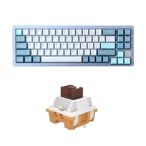 Buy YUNZII AL71 68% Mechanical Keyboard Hot Swappable ket, 2.4GHz ...