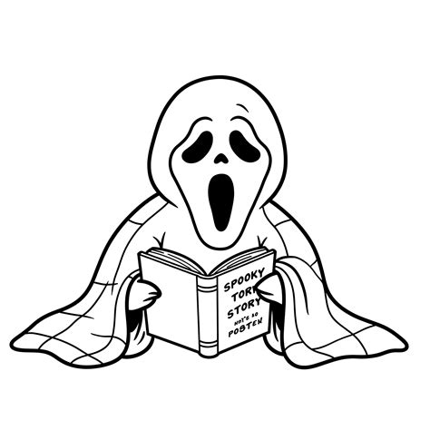 Scream Coloring Pages [2025]
